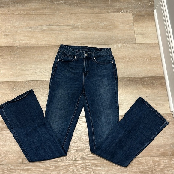 Kaari Blue Slim Boot cut Jeans Sz 4/32 NWOT - Picture 3 of 7